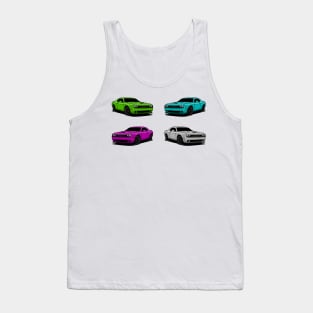 X4 Challenger USA Tank Top